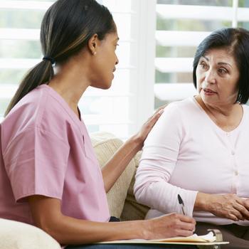 Nurse Consulting Mature Woman_Thinkstock.jpg