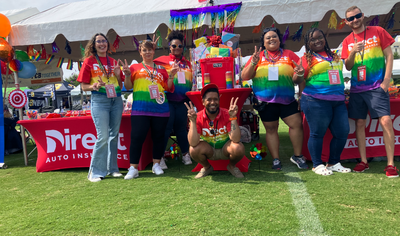 Direct Auto team at Richmond pride