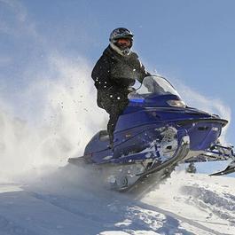 snowmobile jump