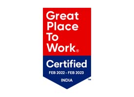 Great Place to Work Logo, Feb 2022 - Feb 2023, India