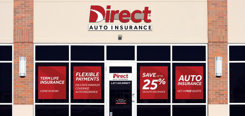 direct auto insurance storefront 