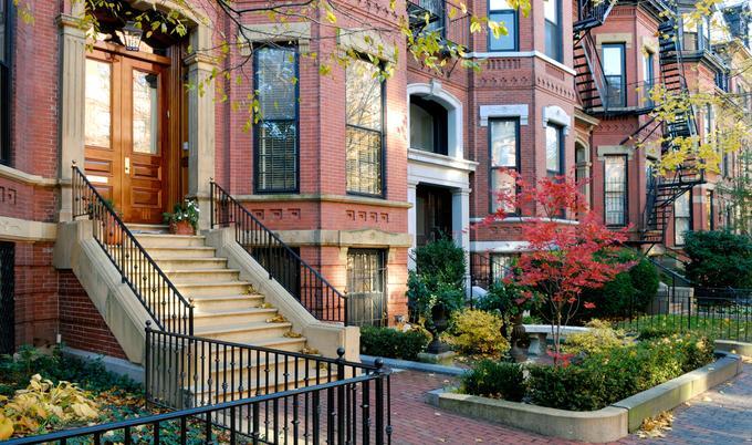 Exterior apartments.