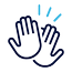 high five icon