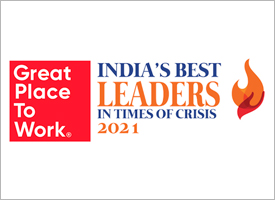 India's Best Leaders in Times of Crisis 2021 logo