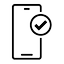 Phone confirmation icon