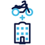 bundle icon motorcycle + condo