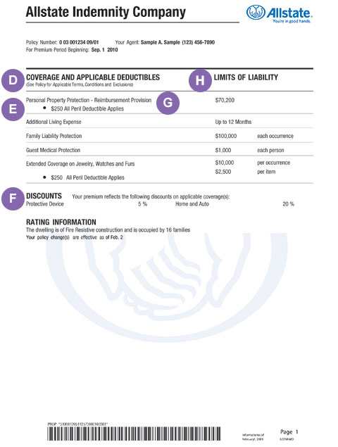 Renters Insurance Template