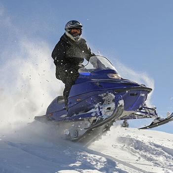 snowmobile jump