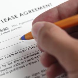 Lease agreement. 