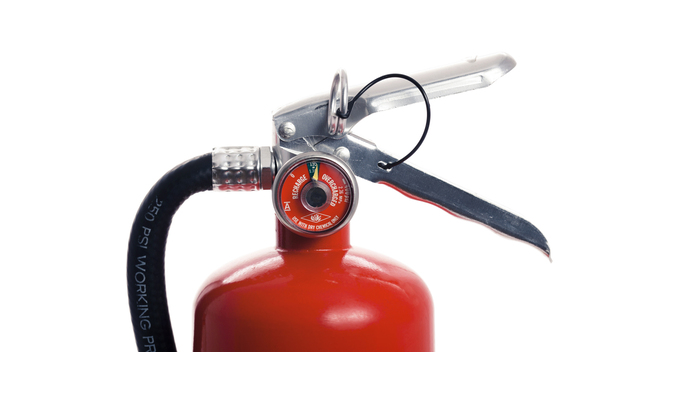 Red fire online extinguisher