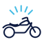 New motorcycle replacement icon