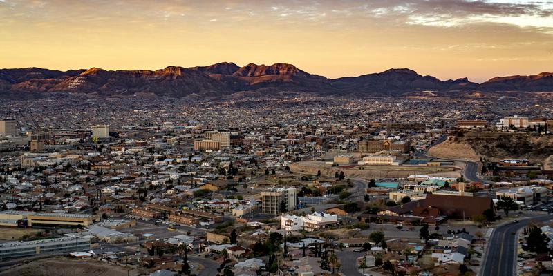 Panorama of El Paso TX
