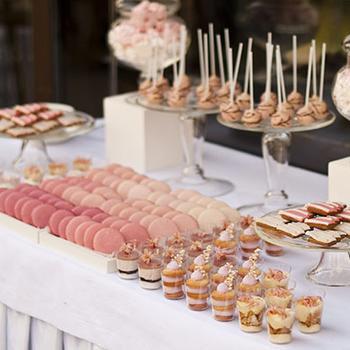 Special event sweets buffet table