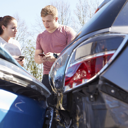car accident information exchange