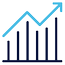 Bar graph icon