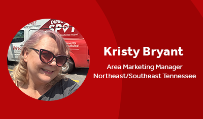 Kristy
    Bryant, Direct Auto Area Marketing Manager in Northeast/Southeast
    Tennesse 