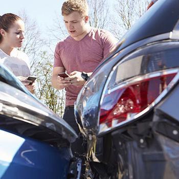 car accident information exchange