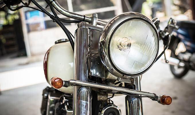 motorcycle headlight
