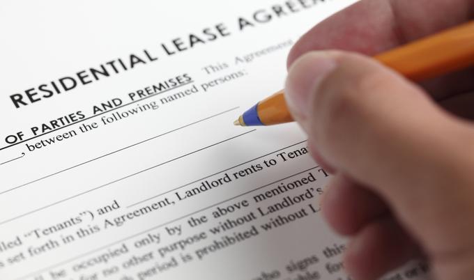Lease agreement. 